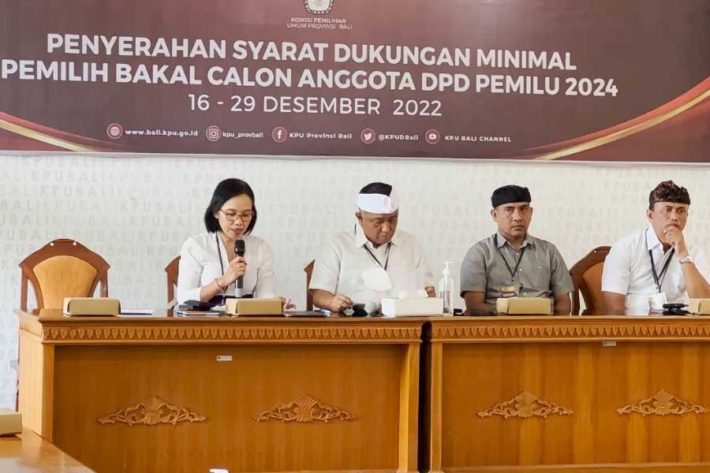 Dari Penyerahan Syarat Minimal Dukungan Balon Dpd Dapil Bali Ditutup