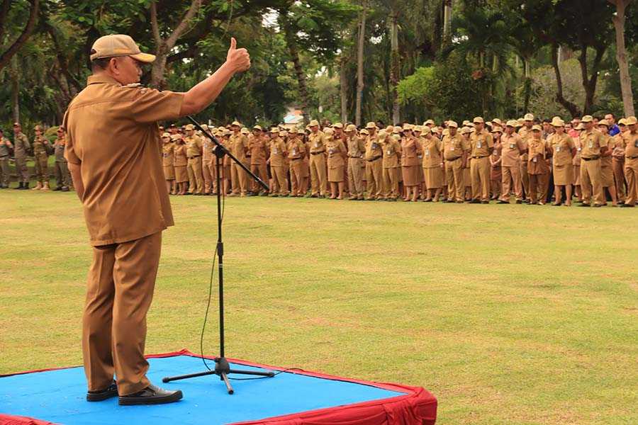 Pastikan Tpp Hingga Gaji Cair Persen Bupati Tamba Ajak Pegawai