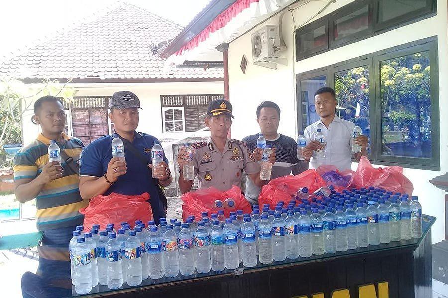 Polisi Gagalkan Penyelundupan Arak Keluar Bali 1 BALIPOST