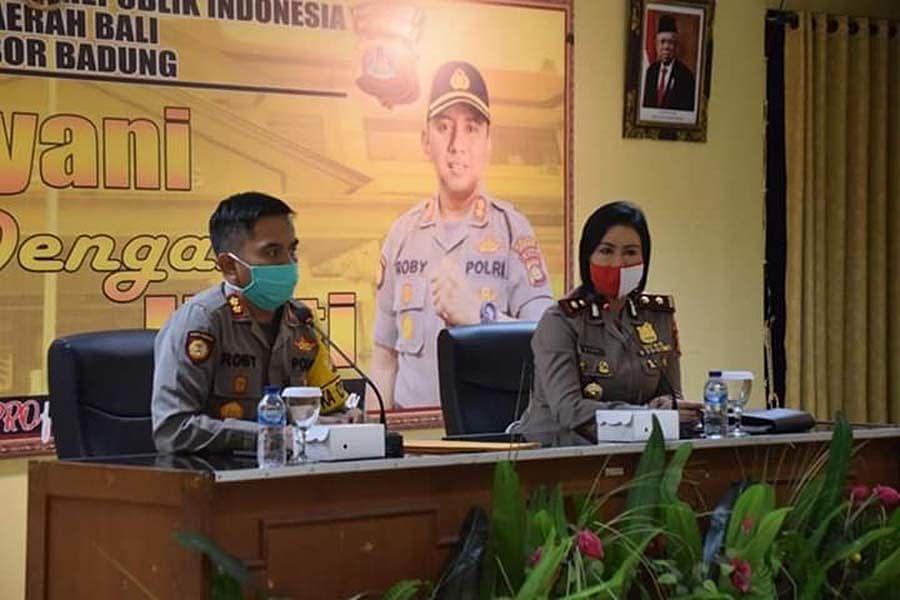  Wabah COVID 19  Kapolres Ajak Perangi Hoax BALIPOST com