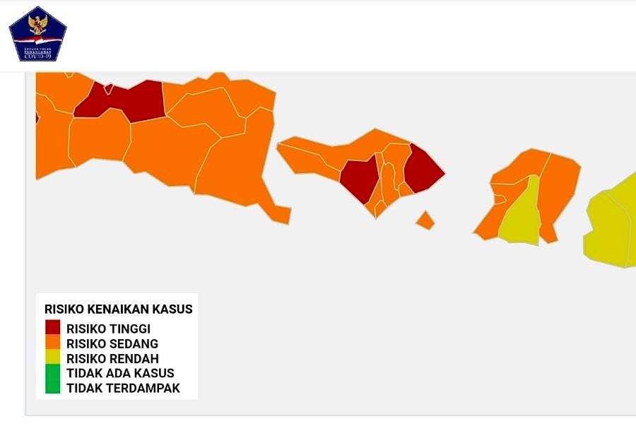 Data Terbaru, Zona Merah Bali Tinggal Dua!! | BALIPOST.com