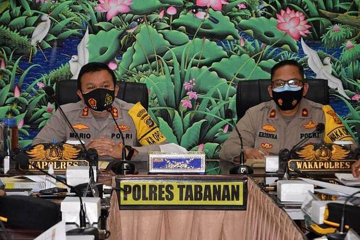 Sepanjang 2020, Ini Jumlah Kasus Yang Ditangani Polres Tabanan ...