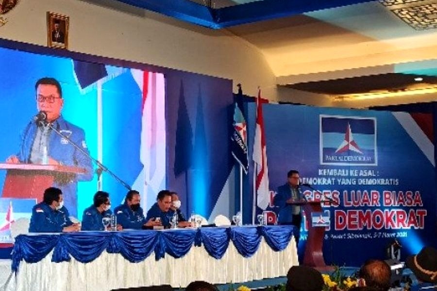 Ketum Demokrat Versi KLB, Moeldoko Ajak Kader Kompak Dan Bersatu ...