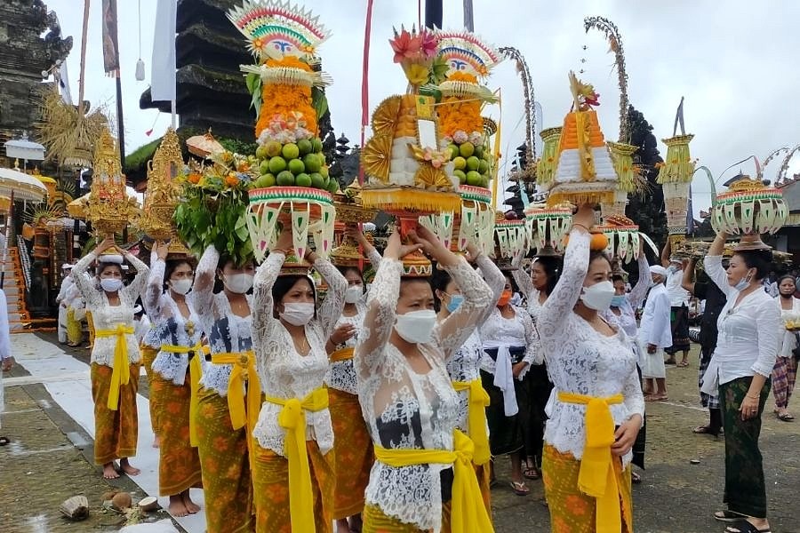 Puncak Karya Ngusaba Di Pura Ulun Danu Batur Digelar Nyejer 13 Hari