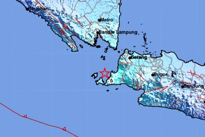 Dua Gempa Guncang Selat Sunda 2