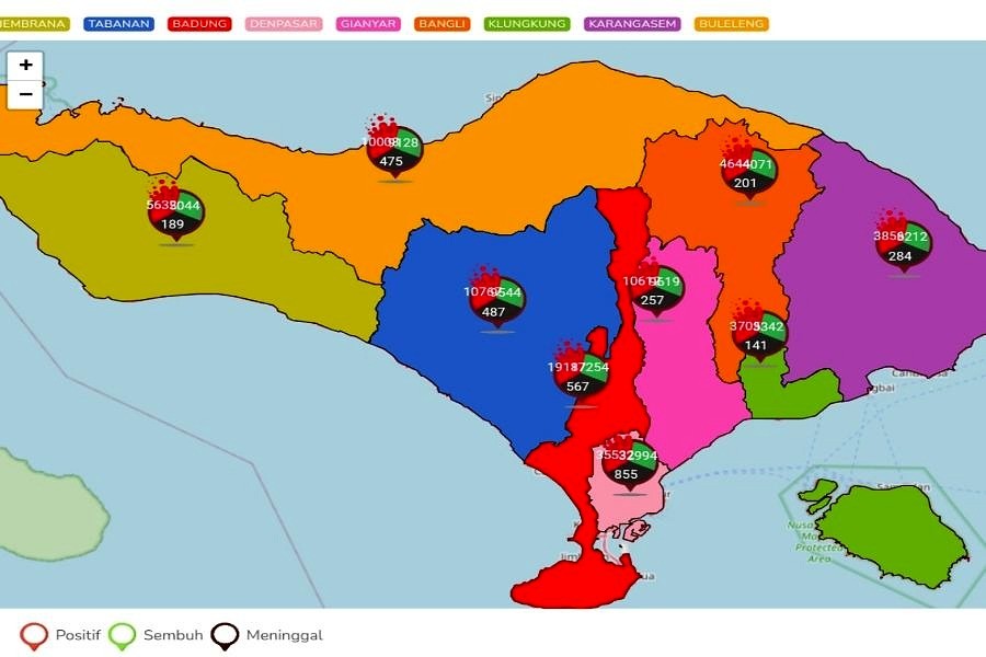 Hampir Sepekan, Nihil Wilayah Sumbang Tambahan Kasus COVID-19 Capai 3