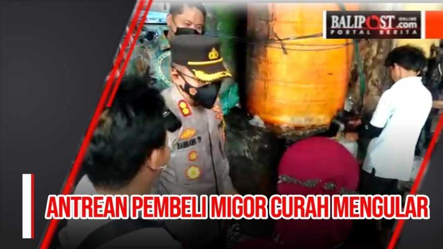 Antrean Pembeli Migor Curah Mengular 2