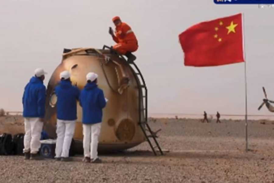 Pecahkan Rekor Terlama Di Orbit, Tiga Astronot China Kembali Ke Bumi 1 ...