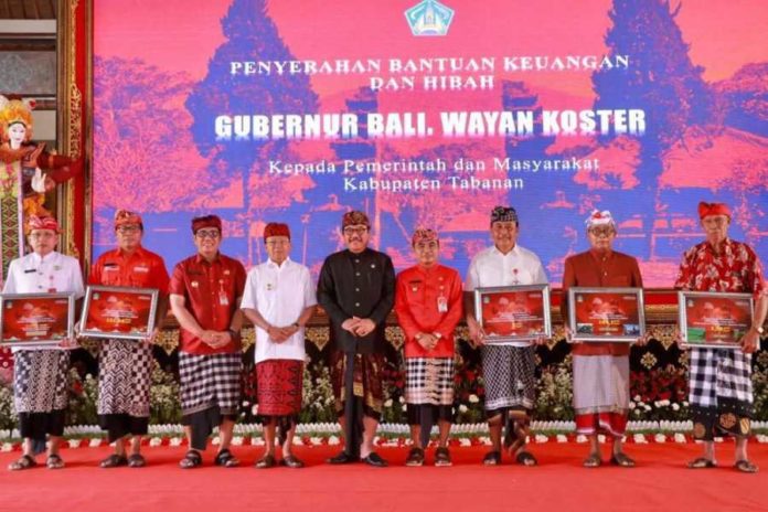 Bupati Hingga Tokoh Masyarakat Se-Kabupaten Tabanan Apresiasi Kerja Gubernur Koster 2