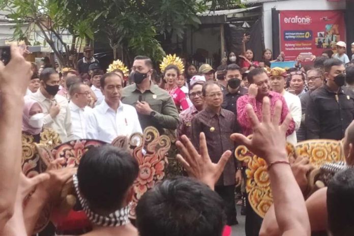 Tiba di Bali, Presiden Langsung Resmikan Pasar Seni Sukawati 2
