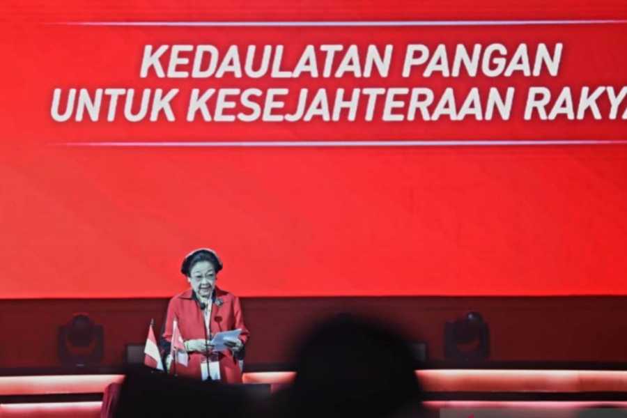 Di Rakernas Pdip Megawati Bicara Perdagangan Karbon 9113