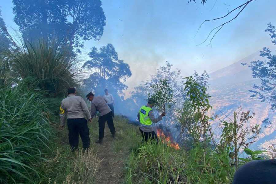 Kebakaran Hutan Terjadi Di 2 Lokasi | BALIPOST.com