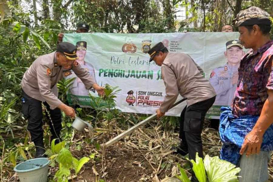 Polri Komitmen Berkontribusi Jaga Lingkungan Balipost Com