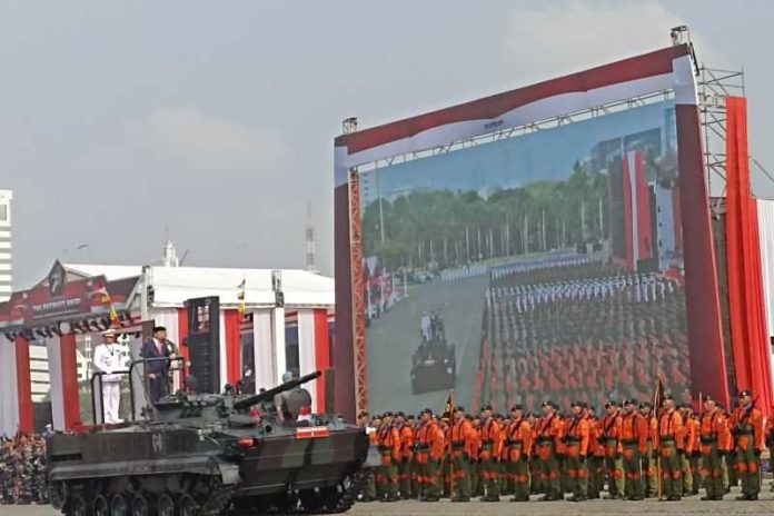 Presiden Jadi Irup HUT ke-78 TNI di Monas 2