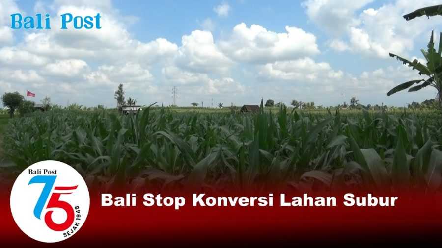 Bali Stop Konversi Lahan Subur 2