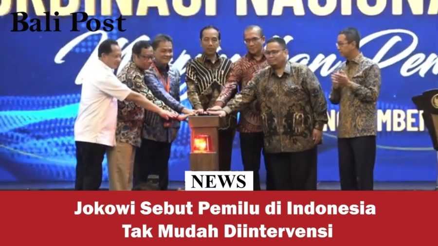 Jokowi Sebut Pemilu di Indonesia Tak Mudah Diintervensi 2