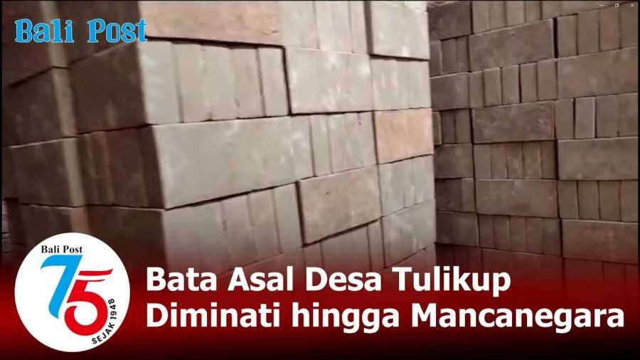 Bahan Baku Batu Bata di Desa Tulikup Makin Menipis 2