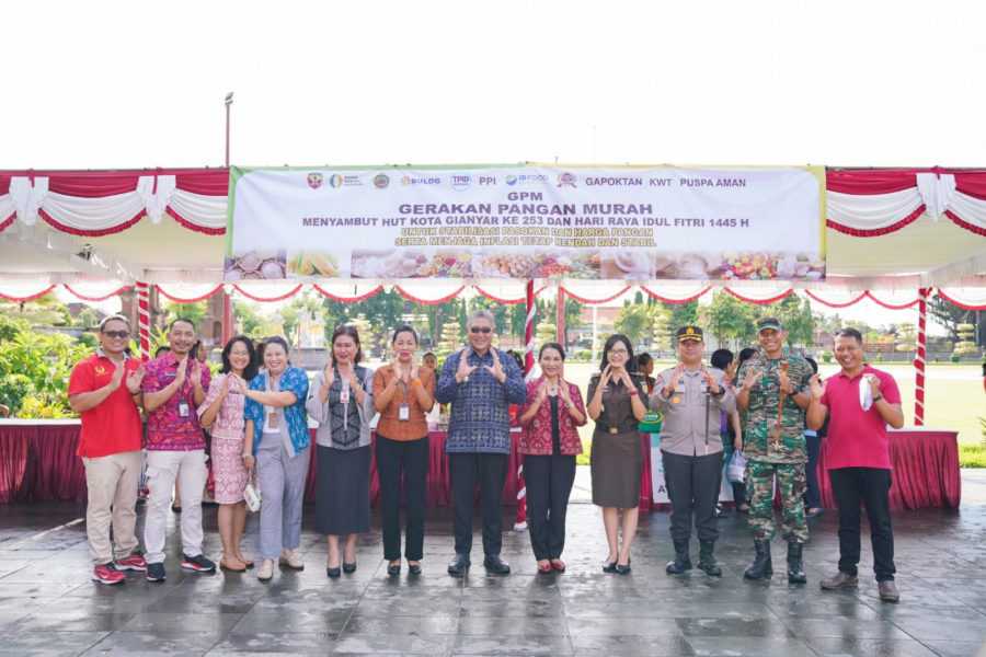 Jelang Hari Raya Idul Fitri 1445 H, Pemkab Gianyar Gelar Gerakan Pangan ...