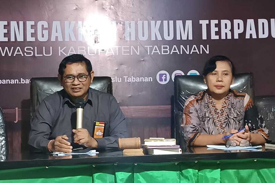 Penuhi Syarat, Bawaslu Tabanan Proses Laporan Dugaan Intimidasi Pemangku dan Warga