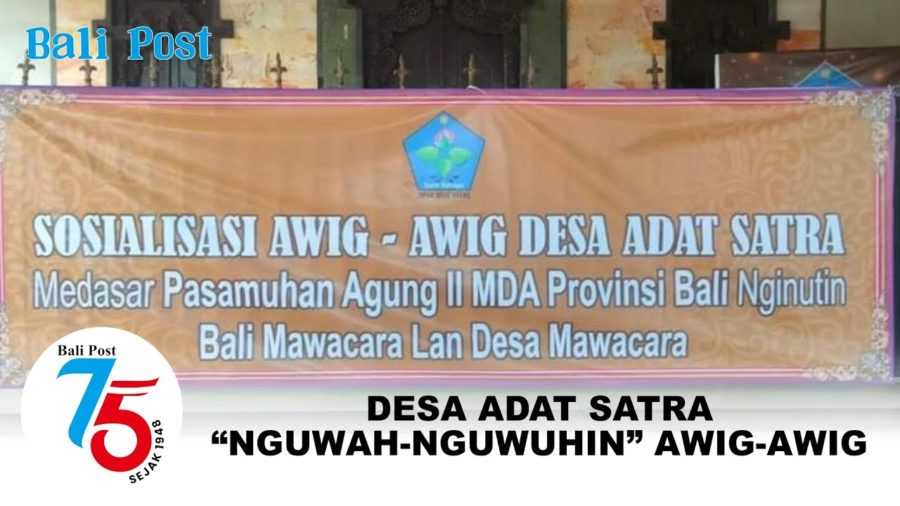 Desa Adat Satra 