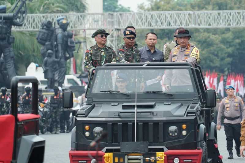 15 Ribu Personel Amankan Pengambilan Sumpah Presiden