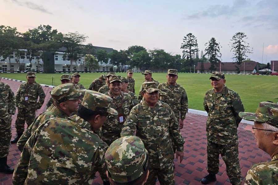 Dibangunkan Jam 4 Pagi, Bawahan Presiden Mulai Hari Pertama di Akmil dengan Baris Berbaris