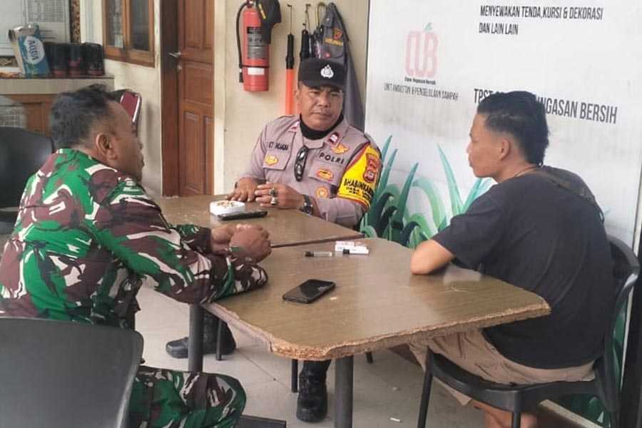 Diduga Diteror Debt Collector, Warga Lapor ke Bhabinkamtibmas