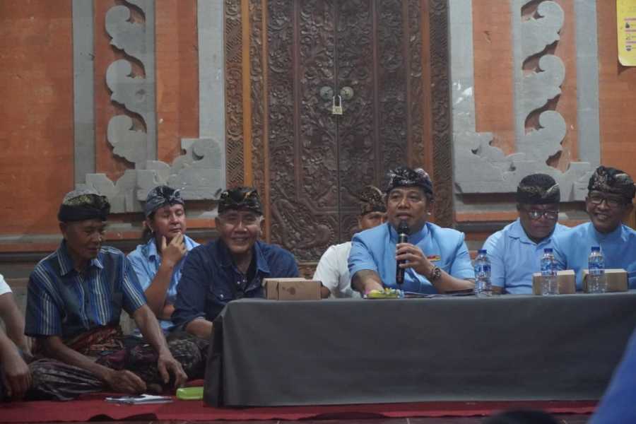 Suyadinata Disambut Antusias di Banjar Tegal Gerana