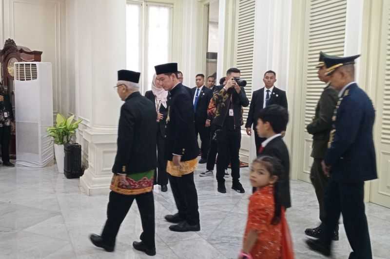 Wapres Gibran Lakukan Prosesi Penyerahan Memori Jabatan Bersama Ma’ruf Amin