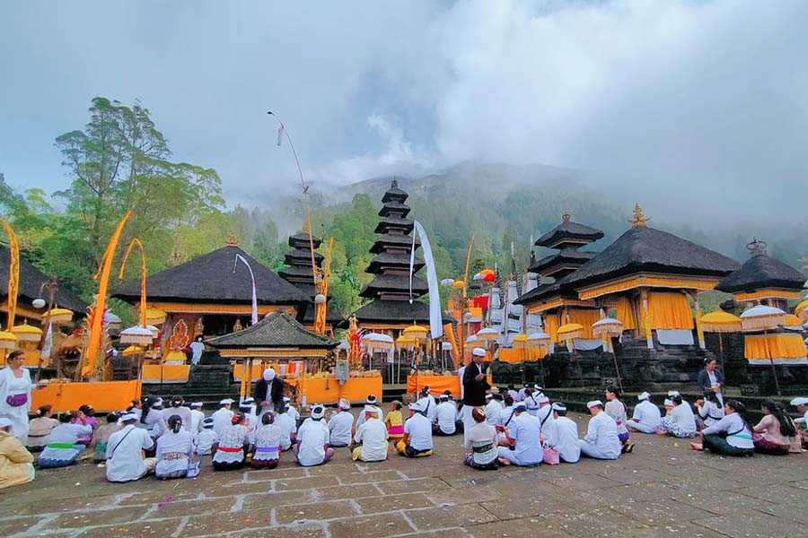 Yasa Kerti Karya Nubung Daging, Desa Selat Gelar Nyepi Adat