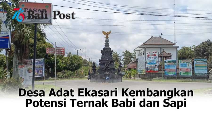 Nangun Sat Kerthi Loka Bali: Desa Adat Ekasari Kembangkan Potensi Ternak Babi dan Sapi