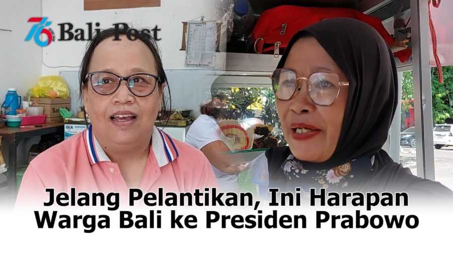 Jelang Pelantikan, Ini Harapan Warga Bali ke Presiden Prabowo