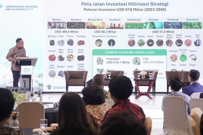 BKPM Perlu Investasi Rp13.528 Triliun Capai Ekonomi 8 Persen