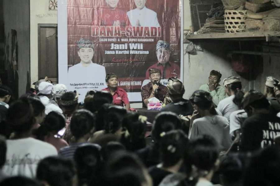 Hormati Proses Demokrasi, Dana-Swadi Sangat Jauh dari Praktek “Money Politic”