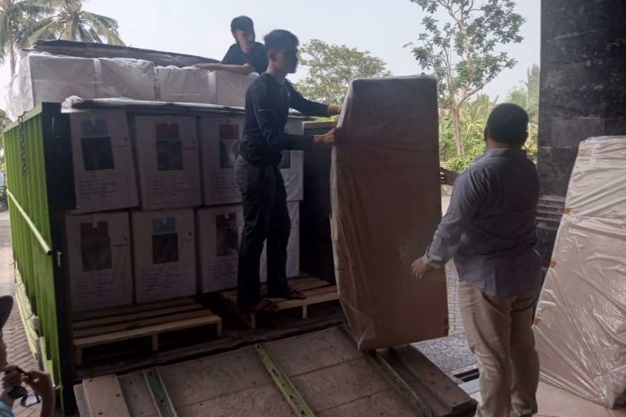 KPU Karangasem Distribusikan Logistik Pilkada Selama 2 Hari