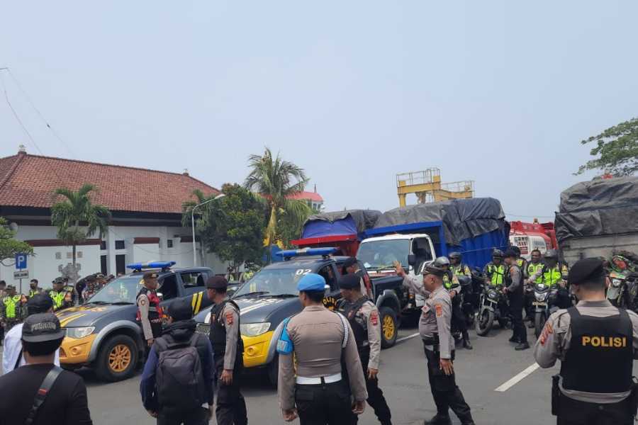 KPU Klungkung Awali Geser Logistik Pilkada ke Nusa Penida