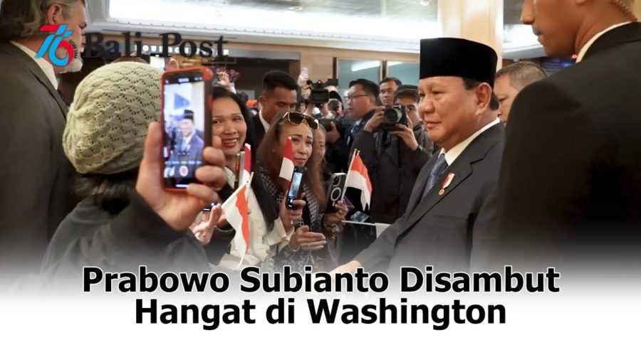 Prabowo Subianto Disambut Hangat di Washington