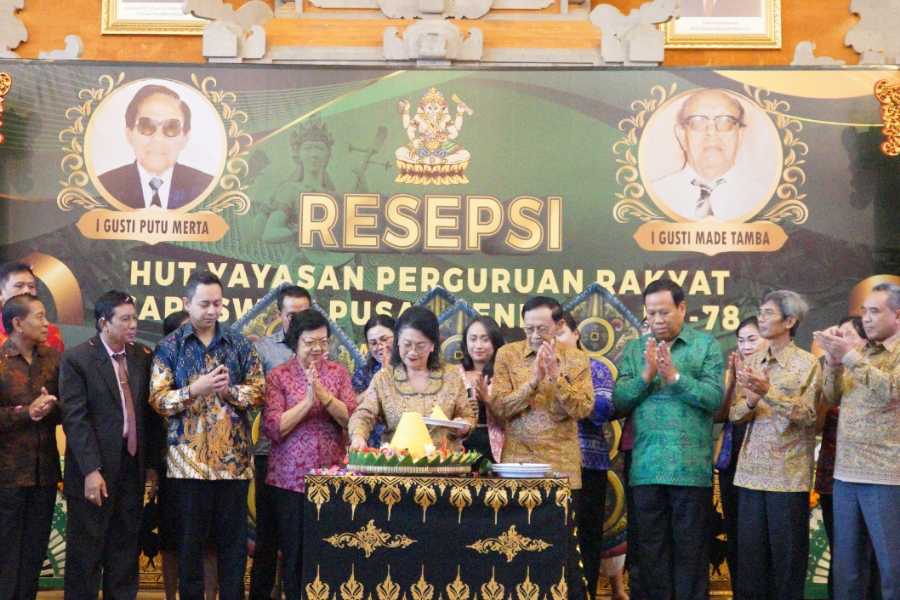 Menginspirasi Negeri Melalui Inovasi Pendidikan: Perayaan HUT ke-78 Yayasan PR Saraswati Pusat Denpasar