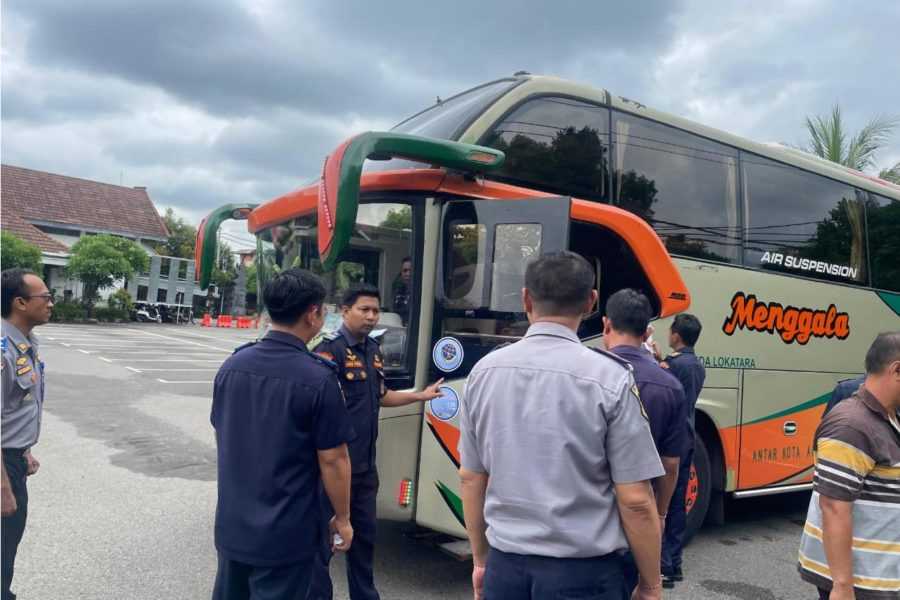 PO Bus di Buleleng Jalani Ram Cek di Dishub