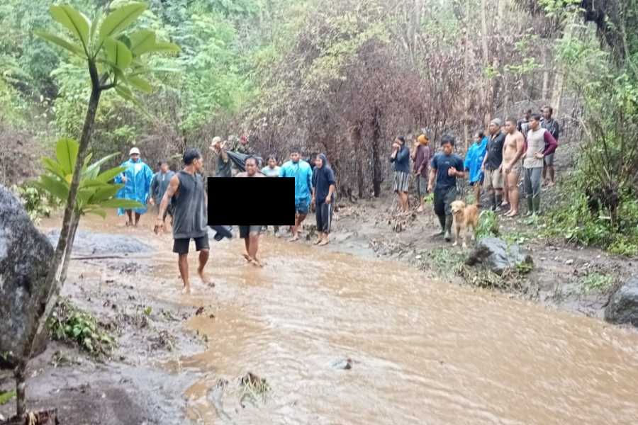 Siswa SD Asal Songan A Hanyut, Jasadnya Ditemukan di Tianyar Barat